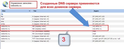 настроить DNS сервера на VDS/VPS сервере