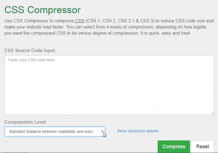 csscompressor.com