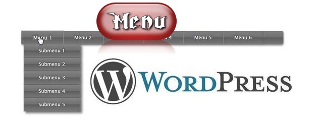 создать меню Wordpress