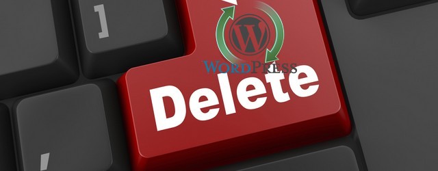 удалить Wordpress